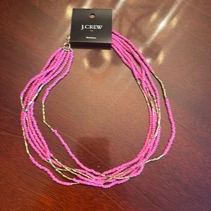 J Crew multi strand necklace